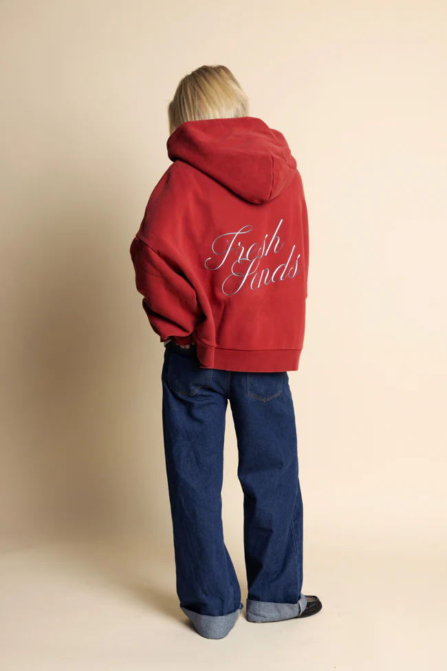 Fresh Sends Script Zip Hoodie - Image 3